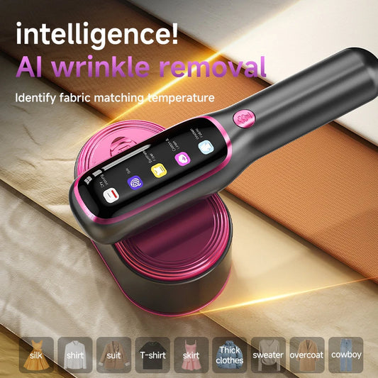 NEW Handheld Steam Iron Garment Steamer Portable Mini for Clothes Fast Heating Travel Garment Fabric Press Machine with Home