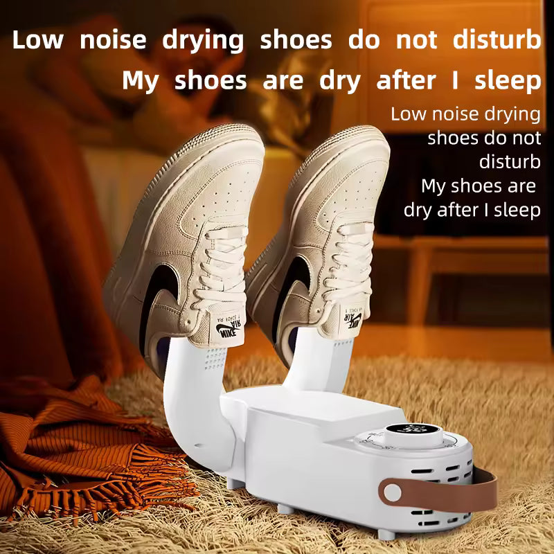 Microdata Intelligent timed shoe dryer with adjustable telescopic shoe dryer for fast drying, deodorization, and sterility - AliExpress 6