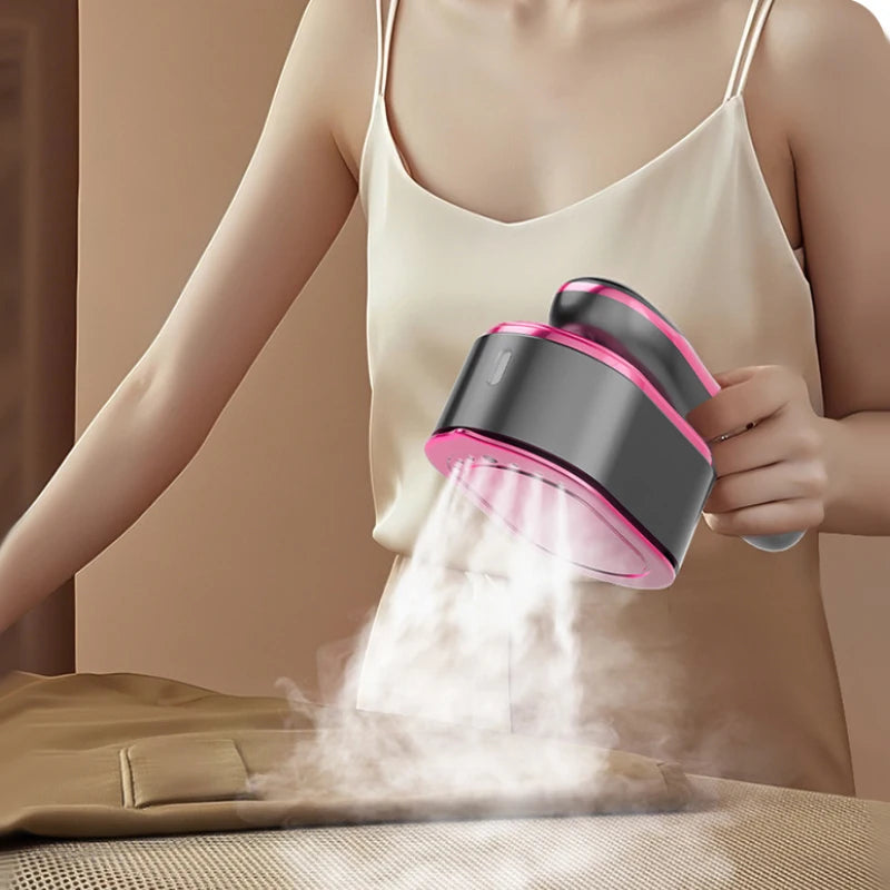 NEW Handheld Steam Iron Garment Steamer Portable Mini for Clothes Fast Heating Travel Garment Fabric Press Machine with Home
