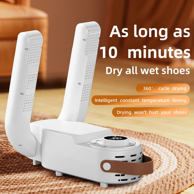 Microdata Intelligent timed shoe dryer with adjustable telescopic shoe dryer for fast drying, deodorization, and sterility - AliExpress 6